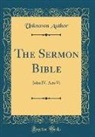 Unknown author - The Sermon Bible