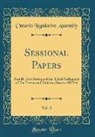 Ontario Legislative Assembly - Sessional Papers, Vol. 8