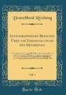 Deutschland Reichstag - Stenographische Berichte Über die Verhandlungen des Reichstags, Vol. 4