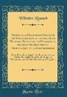 Wilhelm Rausch - Theoretisch-Praktisches Handbuch für Wagenfabrikanten und Alle Beim Wagenbau Beschäftigten Handwerker, wie Auch für Besitzer von Öffentlichen Un Luxusfuhrwerken