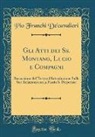 Pio Franchi De'Cavalieri - Gli Atti dei Ss. Montano, Lucio e Compagni