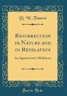 D. W. Faunce - Resurrection in Nature and in Revelation