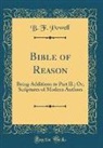 B. F. Powell - Bible of Reason