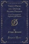 Filippo Pananti - Versi e Prose del Dottor Filippo Pananti, Vol. 8