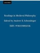 Andrew B. Schoedinger, Andrew B. (Professor of Philosophy Schoedinger, Schoedinger Andrew B. - Readings in Medieval Philosophy