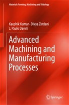 J Paulo Davim, J. Paulo Davim, Kaushi Kumar, Kaushik Kumar, Divy Zindani, Divya Zindani - Advanced Machining and Manufacturing Processes