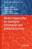 Quang Thuy Ha, Adriann Kozierkiewicz, Adrianna Kozierkiewicz, Manuel Nunez, Manuel Nunez et al, Andrzej Sieminski - Modern Approaches for Intelligent Information and Database Systems