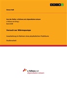 Simon Heß - Versuch zur Wärmepumpe