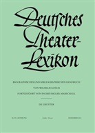 Wilhelm Kosch - Deutsches Theater-Lexikon - Band VII / Fasz. 38/39: Zedler - Zysset