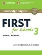 Cambridge ESOL - First for Schools 3 Student Book