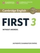  Cambridge ESOL - First 3 Student Book