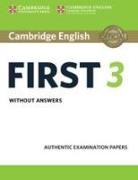 Cambridge ESOL - First 3 Student Book