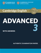 Cambridge ESOL - Advanced 3 Student Book with Answers