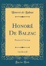 Honoré de Balzac - Honoré De Balzac, Vol. 16 of 25