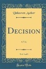 Unknown Author - Decision, Vol. 3 of 3