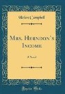 Helen Campbell - Mrs. Herndon's Income