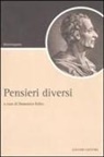 Charles L. De Montesquieu, D. Felice, Domenico Felice - Pensieri diversi