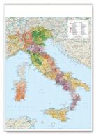 garant Verlag GmbH - Postleitkarte Italien, Planokarte