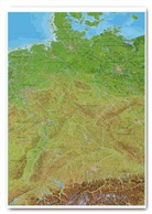 garant Verlag GmbH - Panoramakarte Deutschland, Planokarte