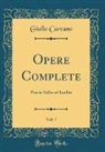 Giulio Carcano - Opere Complete, Vol. 7