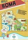 M. Cerato, S. Dania, D. Piva - Mappa di Roma illustrata