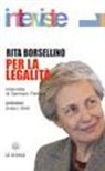Rita Borsellino, G. Ferrara - Per la legalità