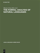 Maurice Gross, Morri Halle, Morris Halle, Marcel-P Schützenberger, Marcel-P. Schützenberger - The Formal Analysis of Natural Languages