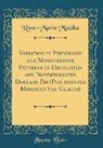 Rose-Marie Muzika - Variation in Phenology and Monoterpene Patterns of Defoliated and Nondefoliated Douglas-Fir (Pseudotsuga Menziesii Var. Glauca) (Classic Reprint)