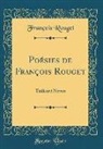 François Rouget - Poésies de François Rouget