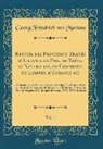 Georg Friedrich Von Martens - Recueil des Principaux Traités d'Alliance de Paix, de Trêve, de Neutralité, de Commerce, de Limites, d'Échange &C, Vol. 1