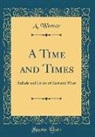A. Werner - A Time and Times