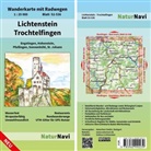 NaturNav, NaturNavi - NaturNavi Wanderkarte mit Radwegen Lichtenstein - Trochtelfingen
