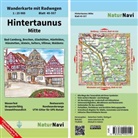 NaturNav, NaturNavi - NaturNavi Wanderkarte mit Radwegen Hintertaunus Mitte