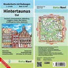 NaturNav, NaturNavi - NaturNavi Wanderkarte mit Radwegen Hintertaunus Ost