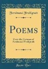 Ferdinand Freiligrath - Poems
