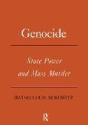 Baldwin, James Baldwin,  Baldwin James, Irving Louis Horowitz,  Horowitz Irving Louis - Genocide - State Power and Mass Murder