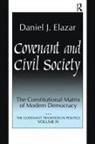 Elazar, Daniel Elazar, J. Elazar Daniel - Covenant and Civil Society