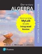 Marvin L. Bittinger, David J. Ellenbogen, Barbara L. Johnson - Elementary Algebra: Concepts and Applications with Integrated Review and Worksheets Plus Mylab Math with Pearson E-Text -- Access Card Pac