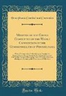 Pennsylvania Constitutional Convention - Minutes of the Grand Committee of the Whole Convention of the Commonwealth of Pennsylvania