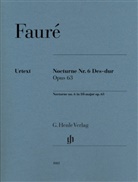 Gabriel Fauré, Felix Loy - Gabriel Fauré - Nocturne Nr. 6 Des-dur op. 63
