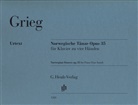 Edvard Grieg, Ernst-Günter Heinemann, Einar Steen-Nökleberg, Einar Steen-Nøkleberg - Edvard Grieg - Norwegische Tänze op. 35 für Klavier zu vier Händen
