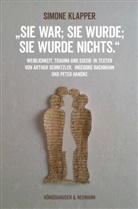 Simone Klapper - "Sie war; sie wurde; sie wurde nichts"