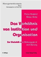 Klaus Götz, Peter Heintel - Das Verhältnis von Institution und Organisation