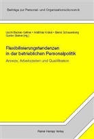 Flexibilisierungstendenzen in der betrieblichen Personalpolitik