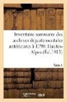 Sans Auteur, Paul Guillaume, Sans Auteur - Inventaire sommaire des archives