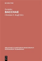 Euripides, Christia E Kopff, Christian E Kopff, Christian E. Kopff - Bacchae