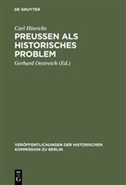 Carl Hinrichs, Gerhar Oestreich, Gerhard Oestreich - Preussen als historisches Problem