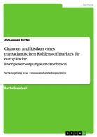 Johannes Bittel - Chancen und Risiken eines transatlantischen Kohlenstoffmarktes für europäische Energieversorgungsunternehmen