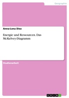 Anna-Lena Diez - Energie und Ressourcen. Das McKelvey-Diagramm