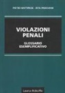Pietro Battipede, Rita Padovani - Violazioni penali glossario esemplificativo